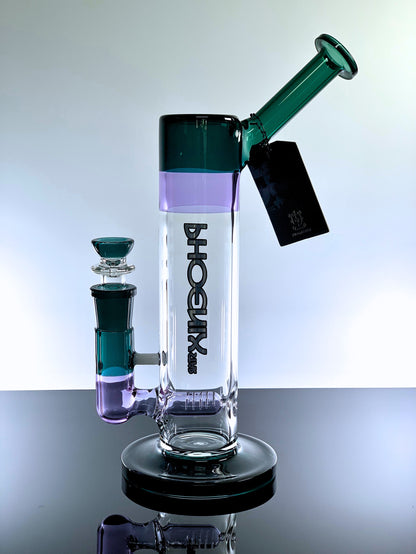 Phoenix Dab Rig with Golden Design 11.8 Inches