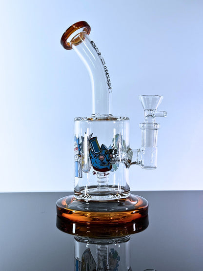 Rick & Morty Mini Dab Rig 8 Inches