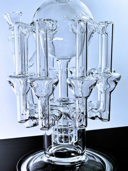 Omega Line Recycler Glass Bong 13 Inches