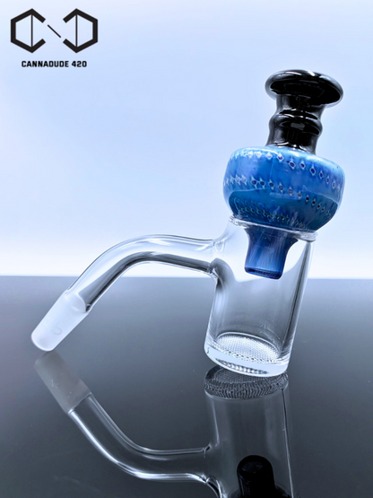 Thick Pyrex Bubble Carb Cap For Quartz Banger