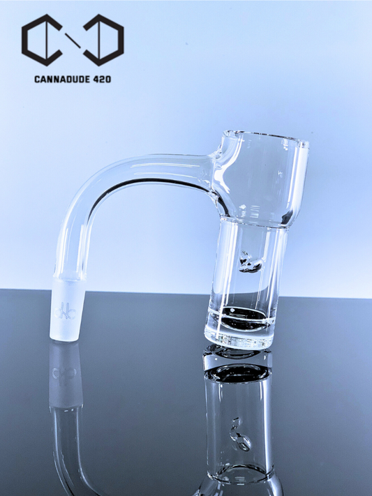 Quartz Banger Full Weld Beveled Edge Auto Spinner Hybrid