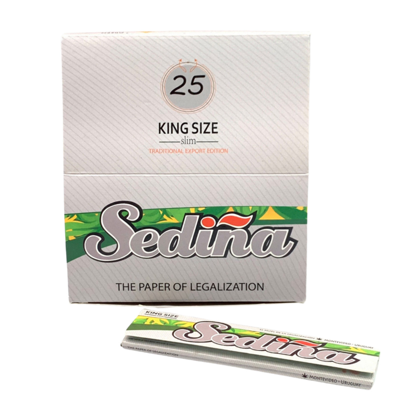 SEDINA Silver Natural Rolling Paper King Size