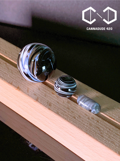 Glass Terp Slupers Marble Set Carb Cap For Quartz Banger