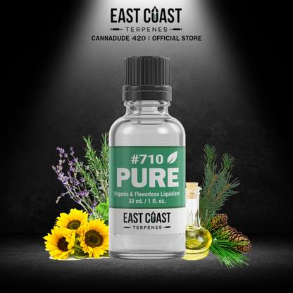 East Coaster Terpenes |  710 Pure Unflavored Organic Wax Liquidizer