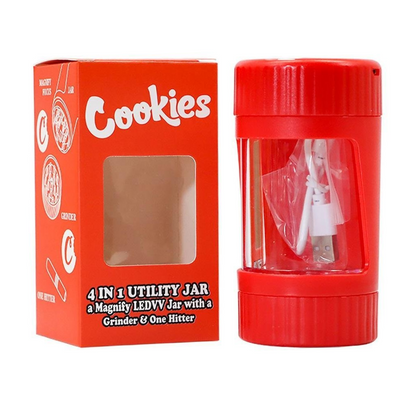 กระปุกโหล Cookies 4-IN-1 Utility Magnifying Stash Jar