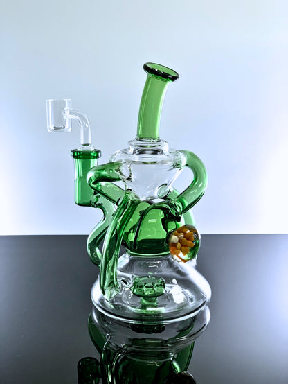 Flower Paul Recycler Dab Rig 7.5 Inches