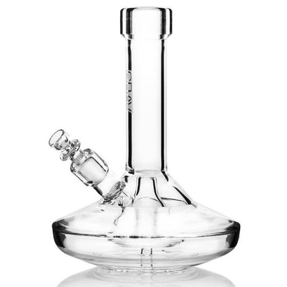 GRAV Small Wide Base Water Pipe Glass Bong 8 Inches