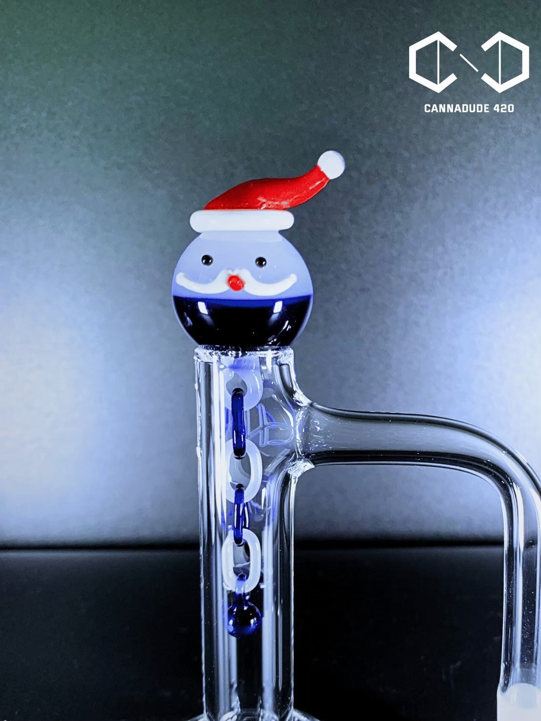 X Mas V.2 Glass Terp Chains 22mm Carb Cap For Quartz Banger