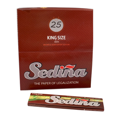 SEDINA Brown Natural Rolling Paper King Size