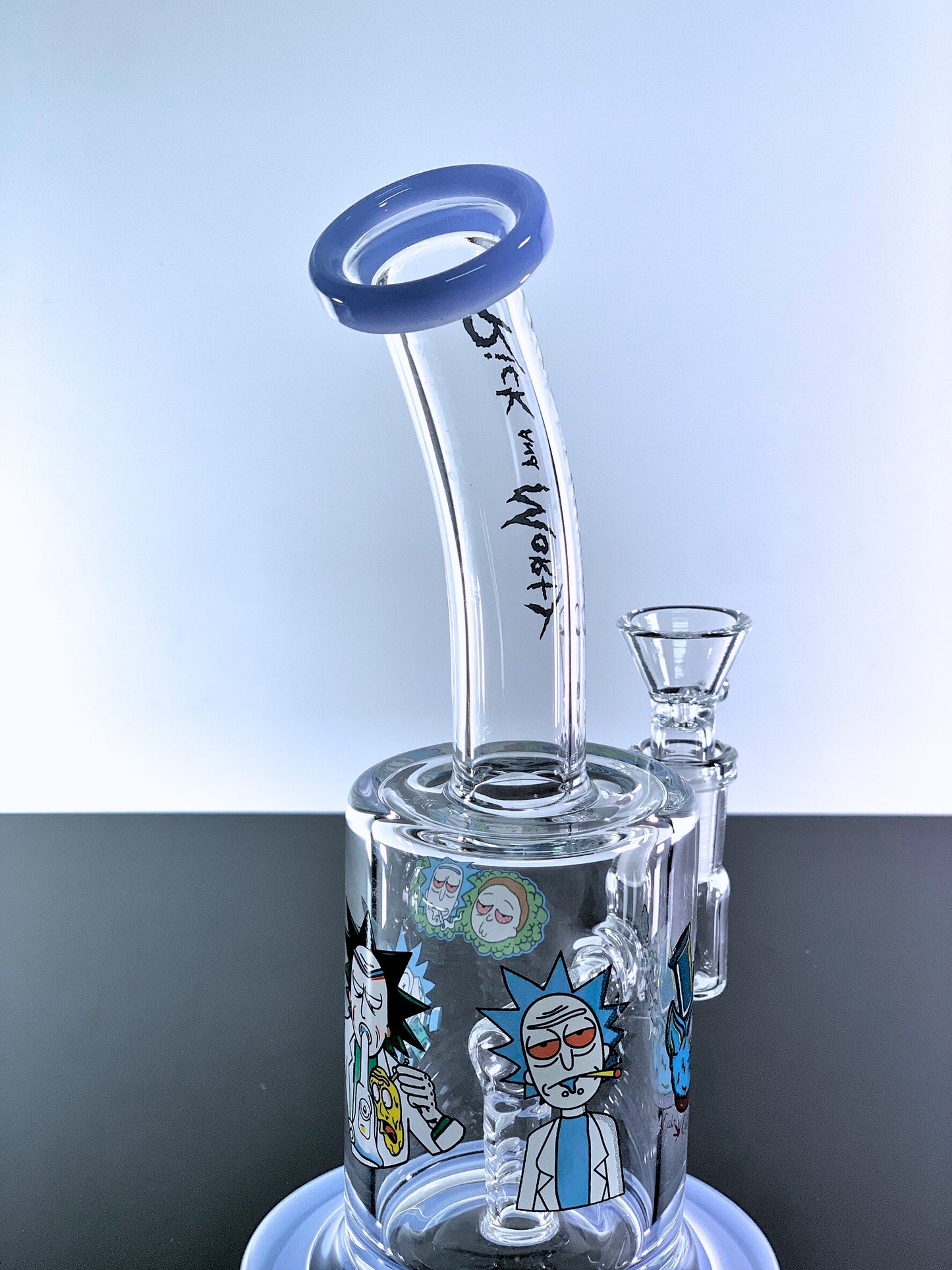 Rick & Morty Mini Dab Rig 8 Inches
