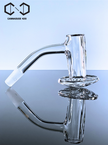 Quartz Banger Full Weld Faceted Terp Blender