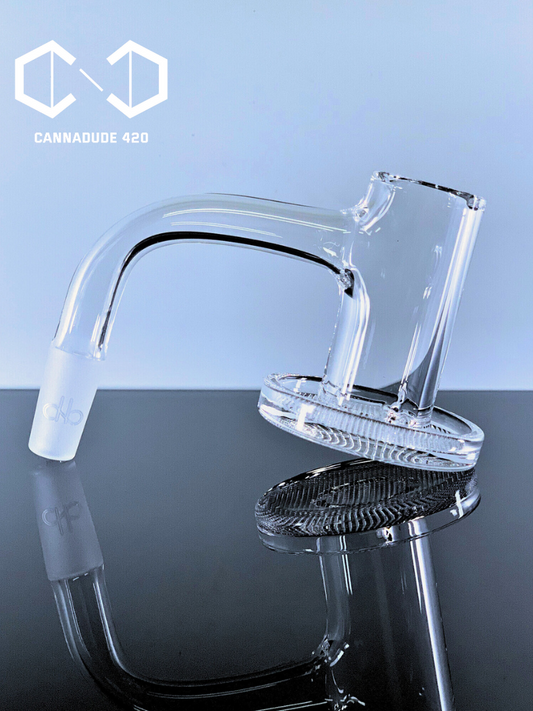 Quartz Banger Full Weld Charmers Grid Bottom