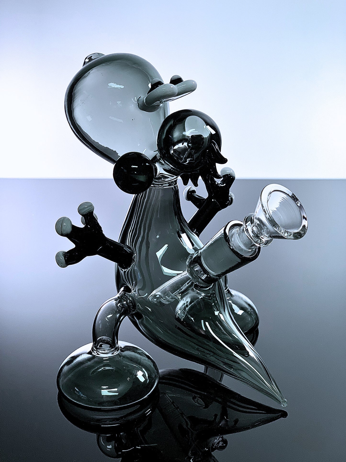 Twerk Dino Glass Bong 6 Inches