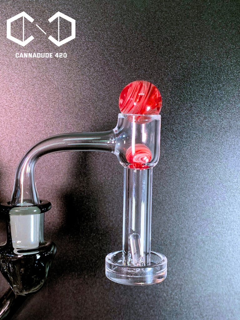 Glass Terp Slurper Set 20mm Carb Cap For Quartz Banger