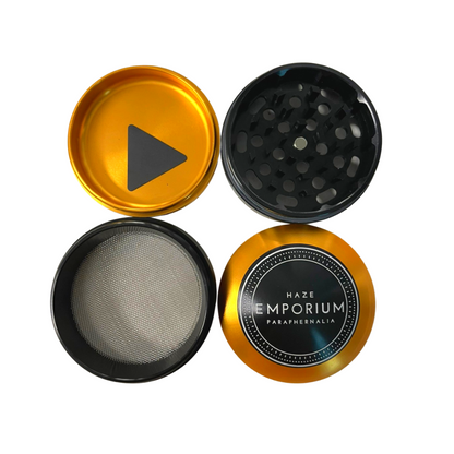Haze Emporium GoldenBlack Grinder