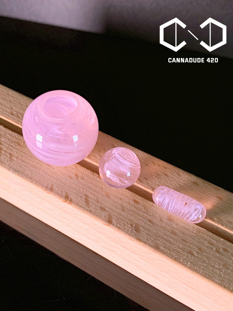 Glass Terp Slupers Marble Set Carb Cap For Quartz Banger