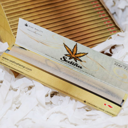 SEDINA Gold Natural Rolling Paper King Size