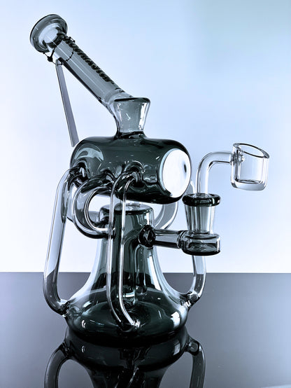 Recycler Spike Tube Dab Rig 8 Inches