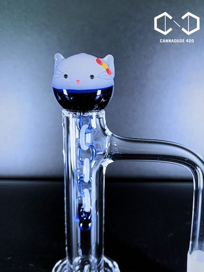 X Mas V.2 Glass Terp Chains 22mm Carb Cap For Quartz Banger