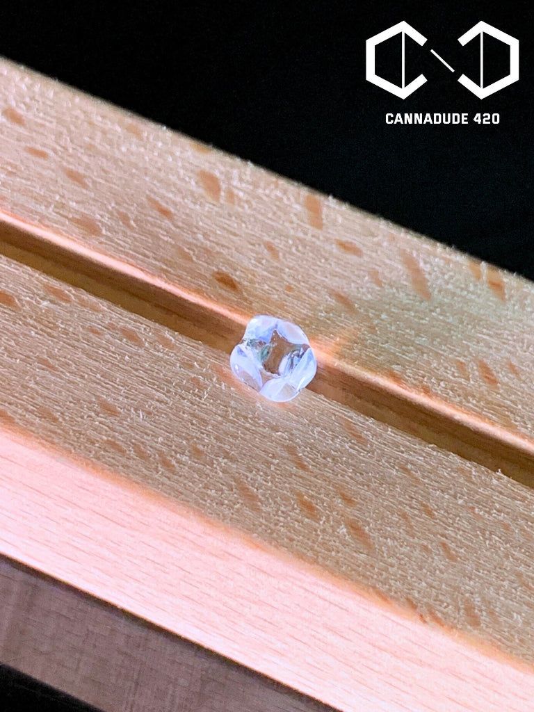 Flower Glass Screen Ruby For Quartz Banger