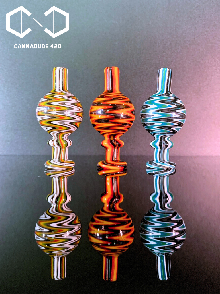 UV Bubble Glass Carb Cap For Quartz Banger 25mm
