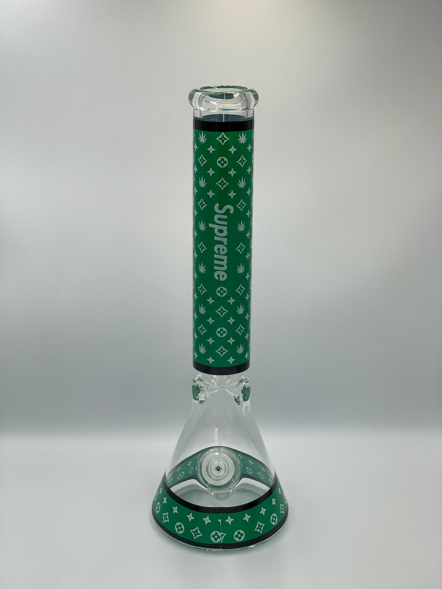 Supreme x LV Beaker Glass Bong 16 Inches