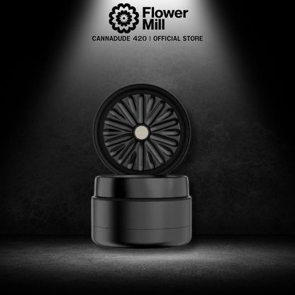 Flower Mill | 2.5" Next Gen Premium Aluminum Series - Black