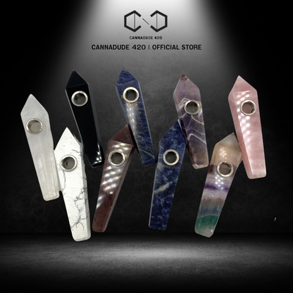 Cannadude 420 Crystal Pipe