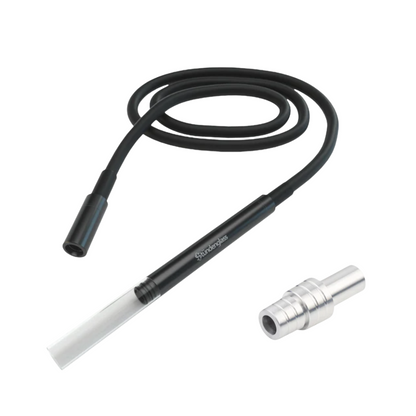 Cannabis Hardware Stundenglass Silicone Whip