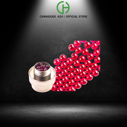 Cannabis Hardware Ruby Balls 3 mm - 4 mm