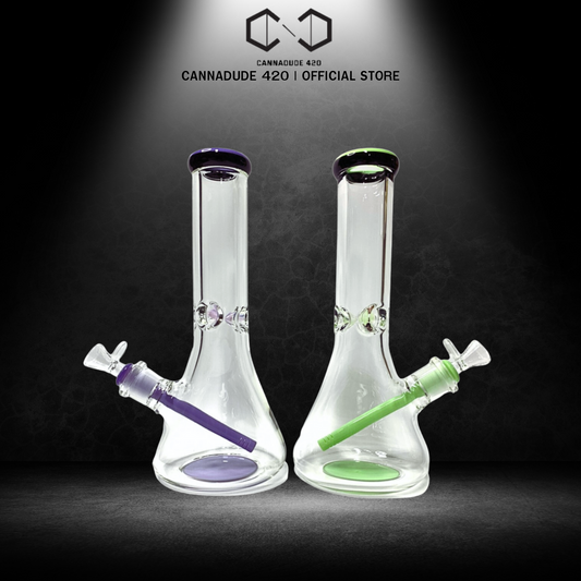 Thick Beaker Glass Bong 12 Inches