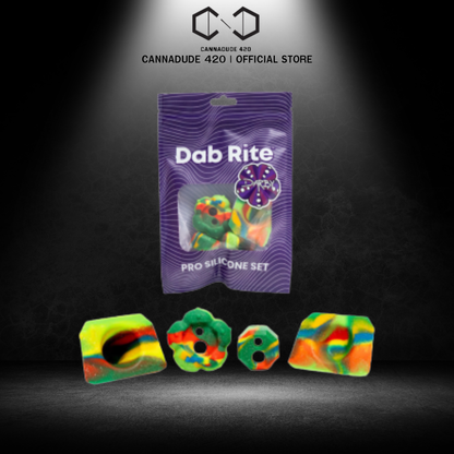 Dab Rite x Darby PRO Rainbow Silicone Pack