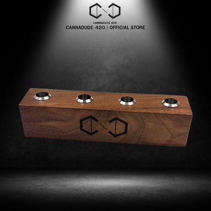 Cannadude Wood Holder for 14 mm Small Cup
