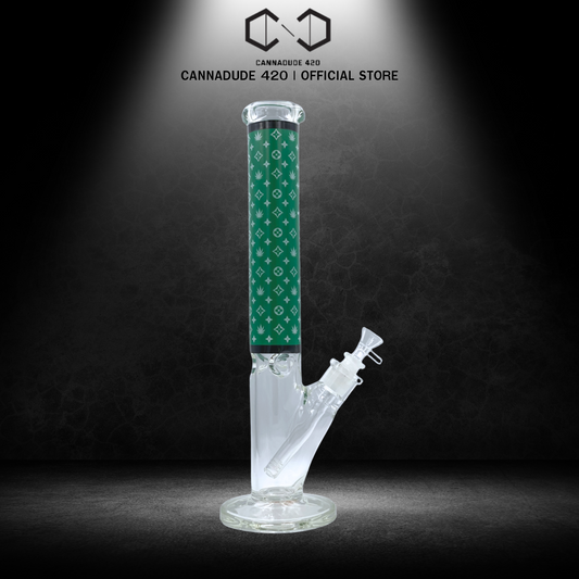 Supreme x LV Cylinder Glass Bong 16 Inches