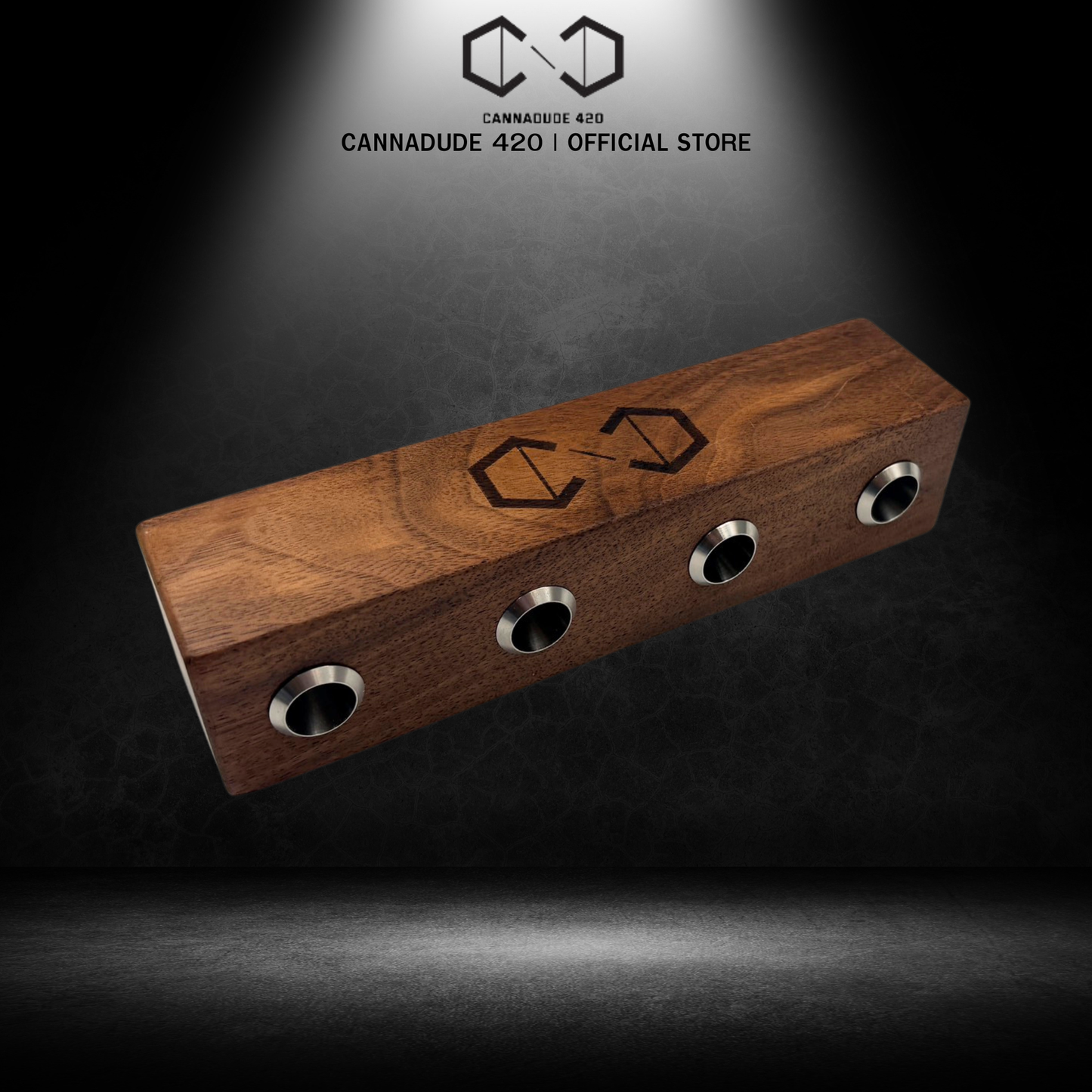 Cannadude Wood Holder for 14 mm Small Cup