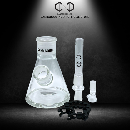 Base Full Set Cannadude420 Lego V.2 SUPER THICK Beaker Glass Bong 18"