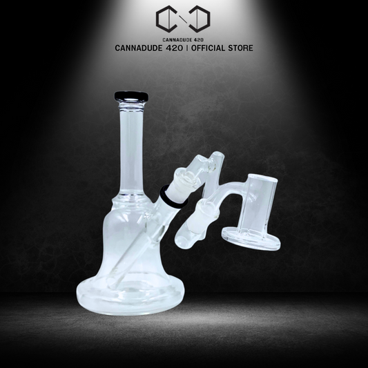Super Clear Dab Rig 8 inches