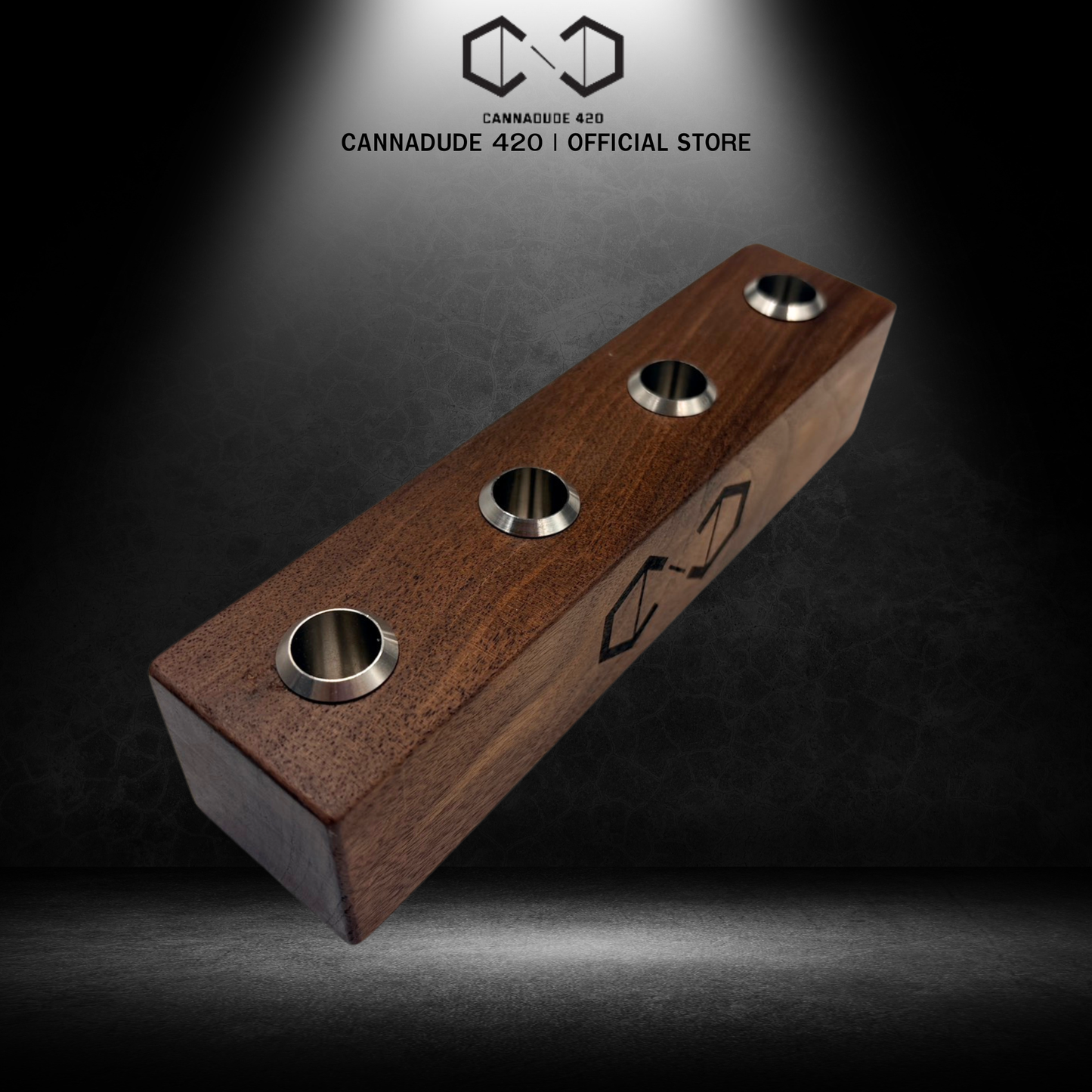 Cannadude Wood Holder for 14 mm Small Cup