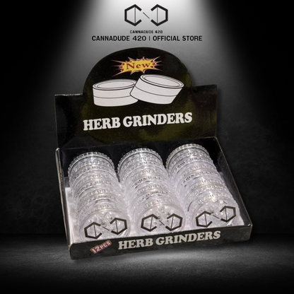 Cannadude 420 Plastic Grinder 63 mm.
