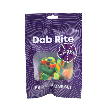Dab Rite x Darby PRO Rainbow Silicone Pack