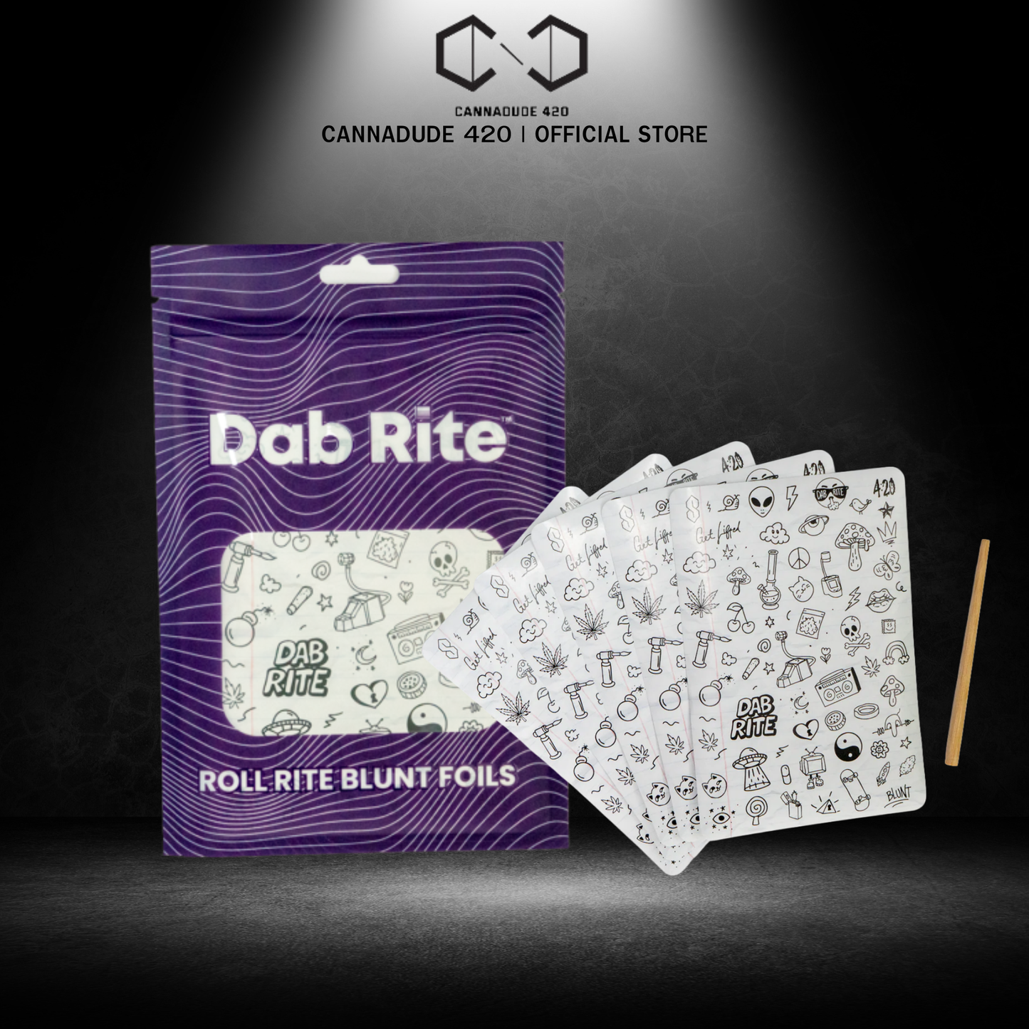 Roll Rite Blunt Foils - Doodles