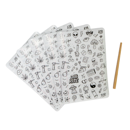 Roll Rite Blunt Foils - Doodles