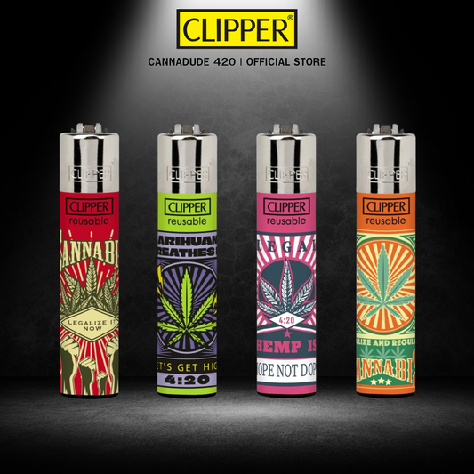 Clipper Reusable Lighter Leaves Justice Collection