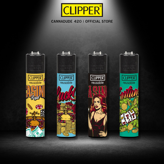 Clipper Reusable Lighter Retro Bets Collection