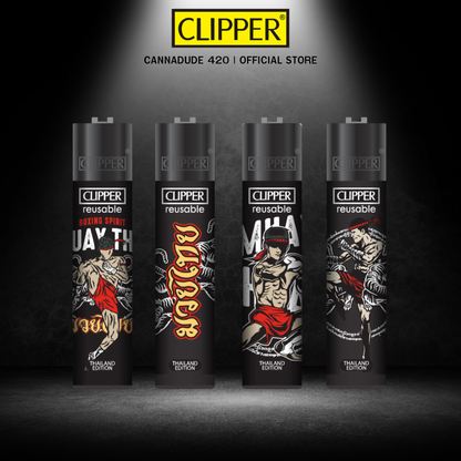 Clipper Reusable Lighter Muay Thai Collection