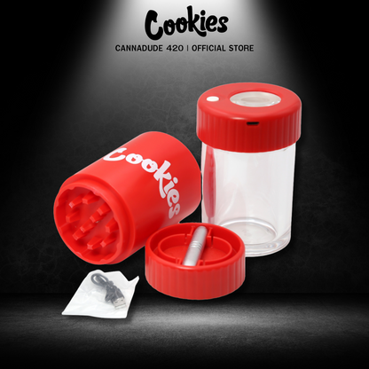 กระปุกโหล Cookies 4-IN-1 Utility Magnifying Stash Jar