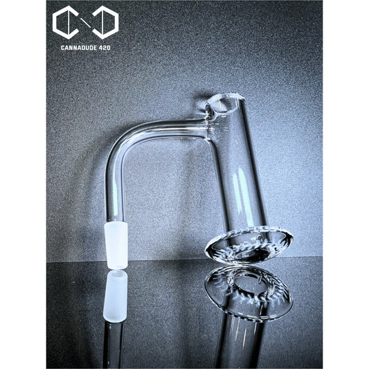 Quartz Banger Full Weld T Leaf Terp Blender
