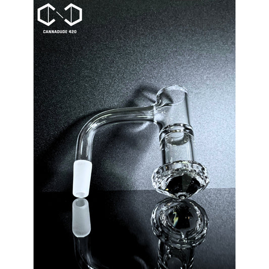 Quartz Banger Full Weld Diamond Straight Terp Slurper