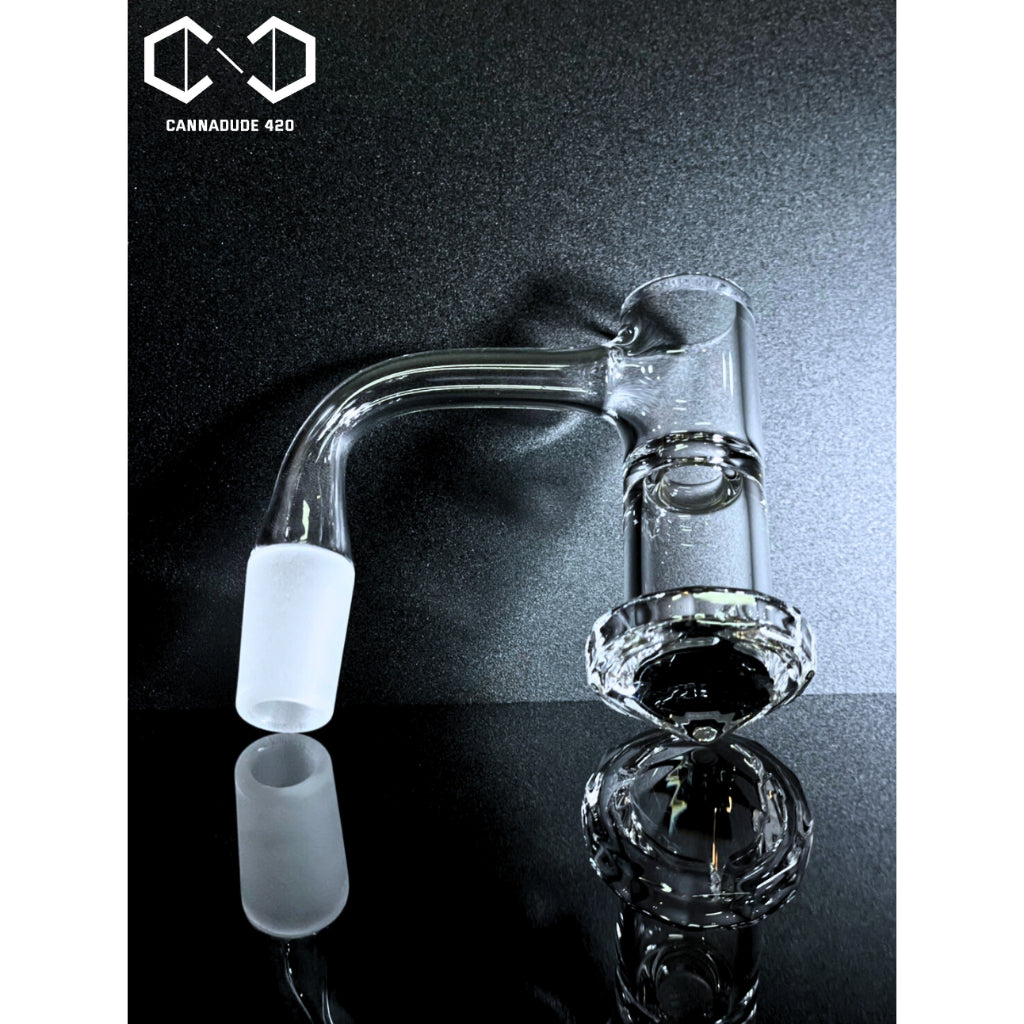 Quartz Banger Full Weld Diamond Straight Terp Slurper
