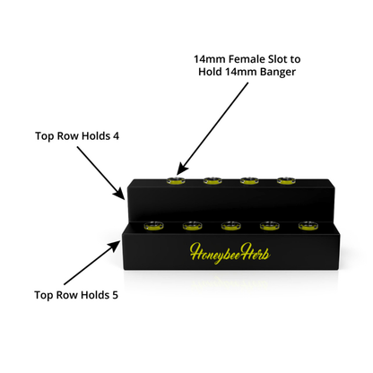 HONEYBEE HERB | WOODEN BANGER STAND